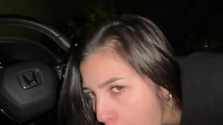 LATINA PAID ME THE RIDE WITH A DEEPTHROAT