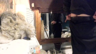 a man viewed my bum naked in private, he called it a "bubble bum"