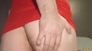 Cute Santa Boy Teasing