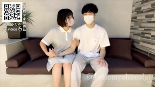 露天風呂で立ちバックしてみたかったんですよ！！！ Japanese hentai videos. 巨乳/女子大生/素人/カップル