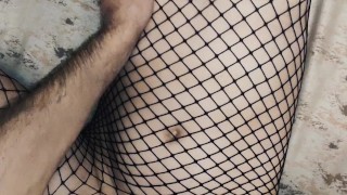 Milf wife tried sex with her husband's friend