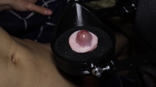 Very hard masturbates big cock car for auto fucking!