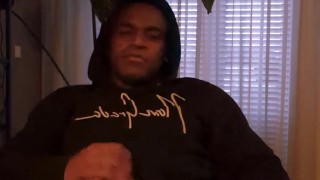 Stroking my cock until I finish