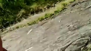 WALKING NAKED ON AN ISLAND REAL COUPLE PUBLIC SEX TRAVELERS