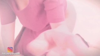 💦حطيت تيليفون قدامي و تفرجت فراسي و انا كنلعب ف بزازلي و طبوني سخن حتى جبتو