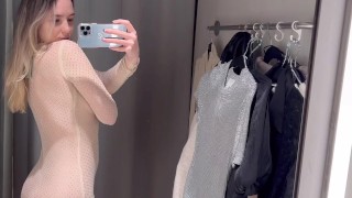 Exploring Transparent Clothes | ZARA try on haul | Try on Haul with Anastasia