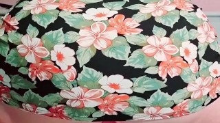 Luiza Borges de Vestidinho Sentando Deliciosamente na Rola