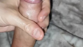 He long and juicy masturbating a wet done until the battery