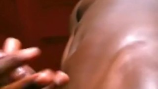 MOANING LOUDLY WHILE STROKING MY BIG COCK HARD