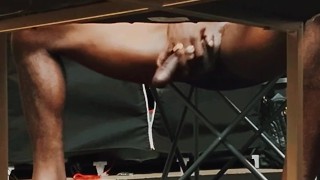 Camera catches BIG DICK male jacking off! Twitter: CesarBellaBish