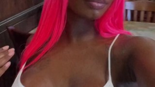 FUCK EBONY DIVINE IN THE BATHROOM