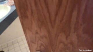 My hot MILF stepmother caught me in the shower in a shared hotel room