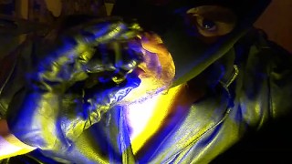 Oregonleatherboy Wanking Wearing Black Leather and Ski Mask