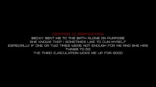 Awakening of Sissy Slut Michelle after Christmas Night Club Celebration