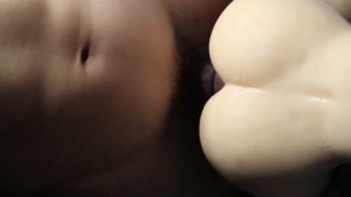 gently fucking juicy ass while wife washes socks