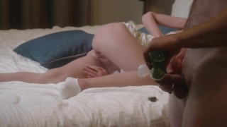 (Zelex) Uncontrollable cum on dolls pussy