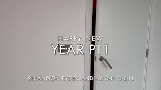 Happy new year lesbian / foot fetish