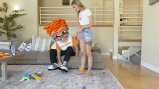 Emily Jade's After-Work Adventure: From Babysitting to Bliss.