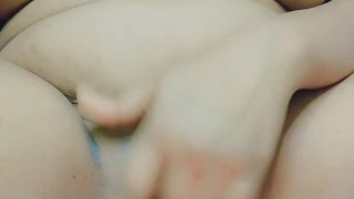 A beautiful woman masturbation