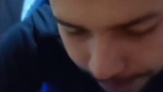 my stepbrother enters the room and gives me oral