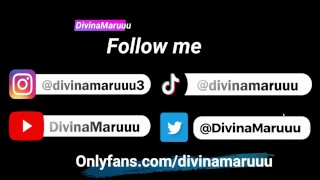 She was bored and ended up playing with my cum in her mouth Ft DivinaMaruuu