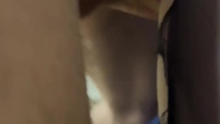 Sticked it up to the balls to the fat-ass alt girl with ripped tights