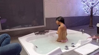 Behind the scenes photo shoot with Camila