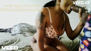 sexy COSPLAY BRA AND PANTY big dick bbc blow job