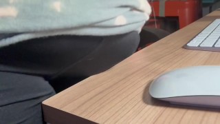 ASMR Touching Myself & Humping (at work)