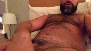 Sit on Daddy's Dick - Hairy Daddy Talks Dirty to Camera - Damon Andros