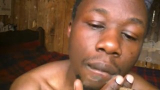 AMATEUR BOY SMOKING WEED AND GETTING HIGH