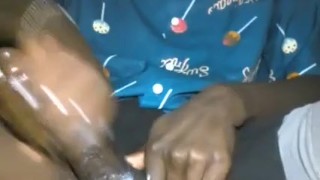 BIG COCK CREAMY HANDJOB