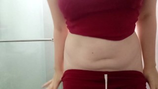 su coño limpio recien bañada