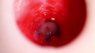 FILLED THE CAMERA WITH CUM! THE BEST INTERNAL CUMSHOT IN THE ANAL!!! 4K