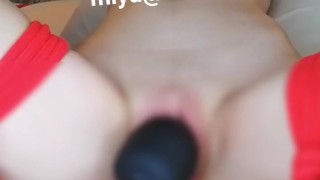 【サンプル概要】巨乳素人を拘束。口腔、唾液、舌、歯、電マ、アナルバイブ、ファッキングマシーン