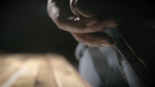 POV: You Will Swallow Every Drop of Thick Cum From My Big Black Cock, I Pull A Long Rope, Cumming