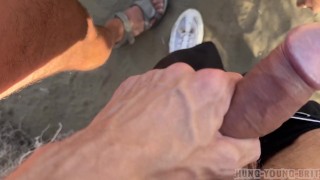 YOUNG LAD'S FIRST TIME IN GRAN CANARIA SAND DUNES CRUISING