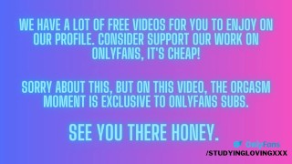 Horny grinding and dry humping ends with great HORNY IN BED 