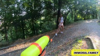 Dan's Monstrous Jizz Floods Alexis Crystal's Tight Wet Cunt!