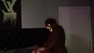 PAWG Fucks Masked BBC