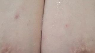 Spit on Tits - prepping for Dick