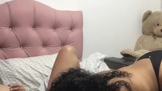 I ride my girlfriend's pussy until I reach orgasm