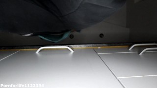 Cheering up neighbor's wife by fucking her next to kitchen counter while her husband is at work