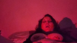 Big tits milf masturbating