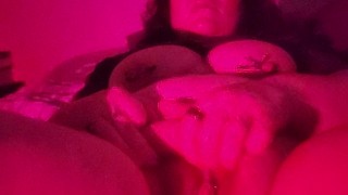 Light changing milf Masturbation