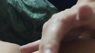 My fiance and I at the sopha