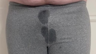 Peeing Myself, Tied Up, Wearing My Wife’s Leggings