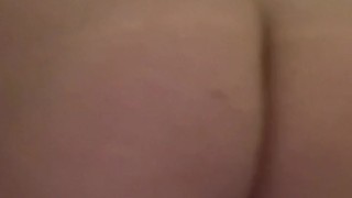 Quickly playing with my vibrator at my friend’s bathroom