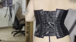 🖤🖤DOUBLE FUN in LEATHER😏🔥