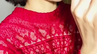 blowjob with 28 cm dildo